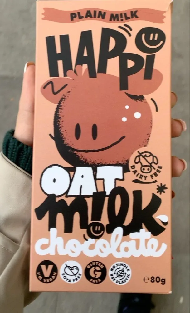 Happy oat milk chocolate