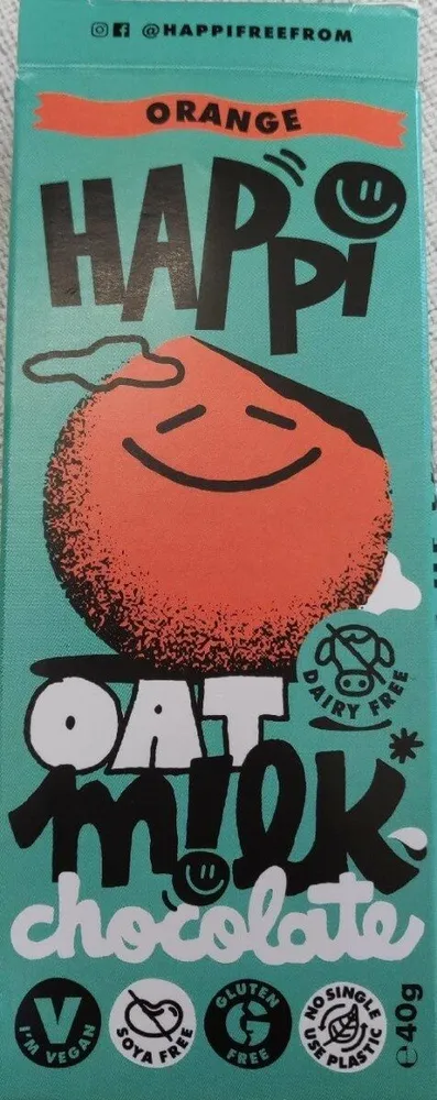 Orange Oat Milk Chocolate