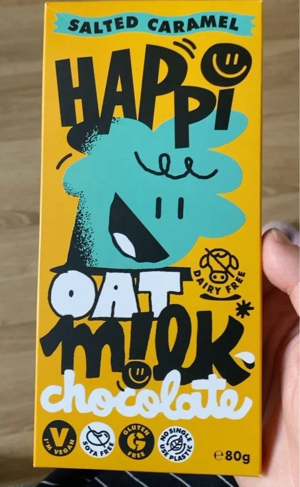 Oat milk chocolate salted caramel