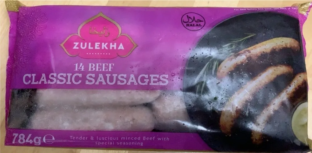 Beef Classic Sausages