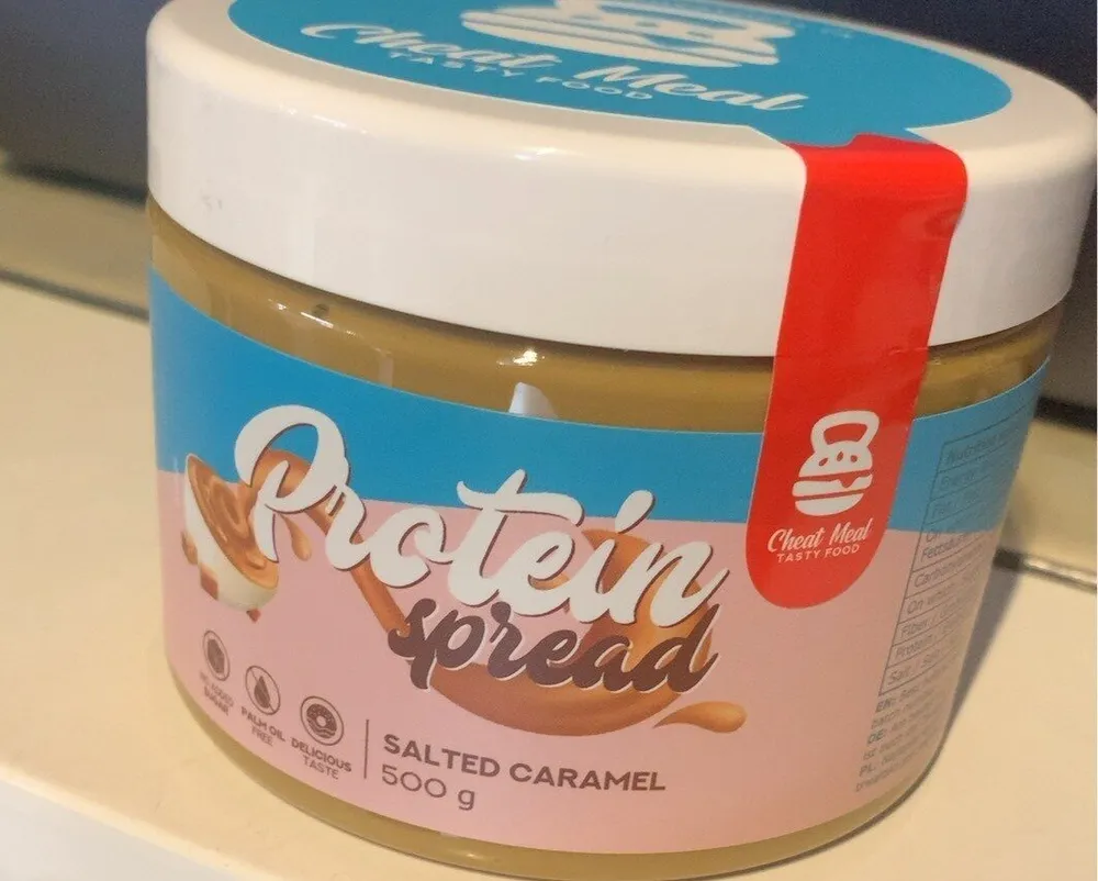 Protein spread salter caramel