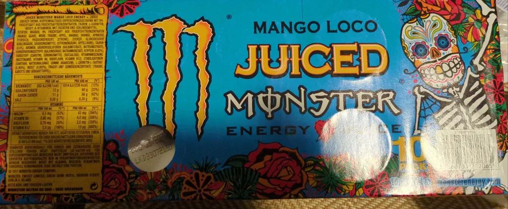 MONSTER ENERGY - Mango Loco