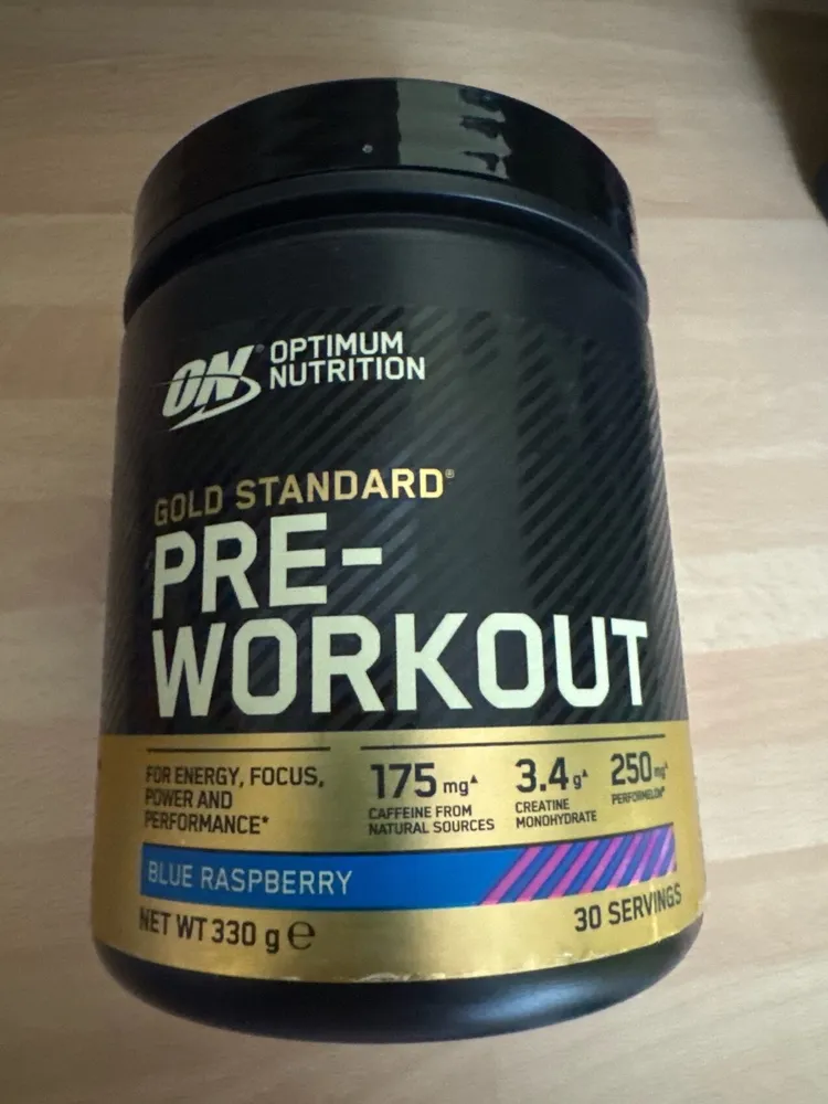 Pre-workout Blue Raspberry