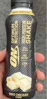 ON White Chocolate Protein Shake