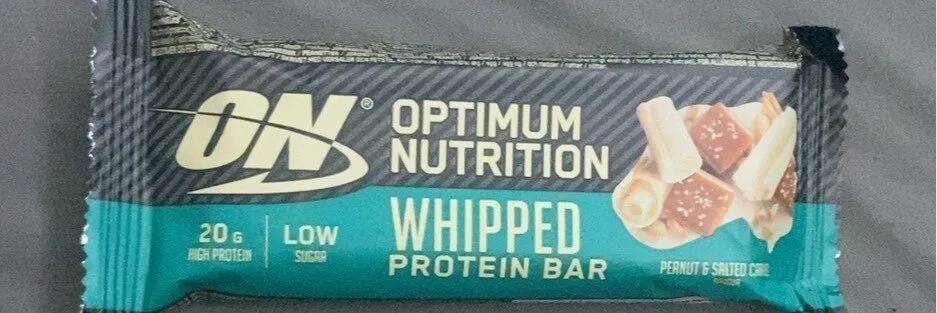 whipped protein bar peanut and salted caramel