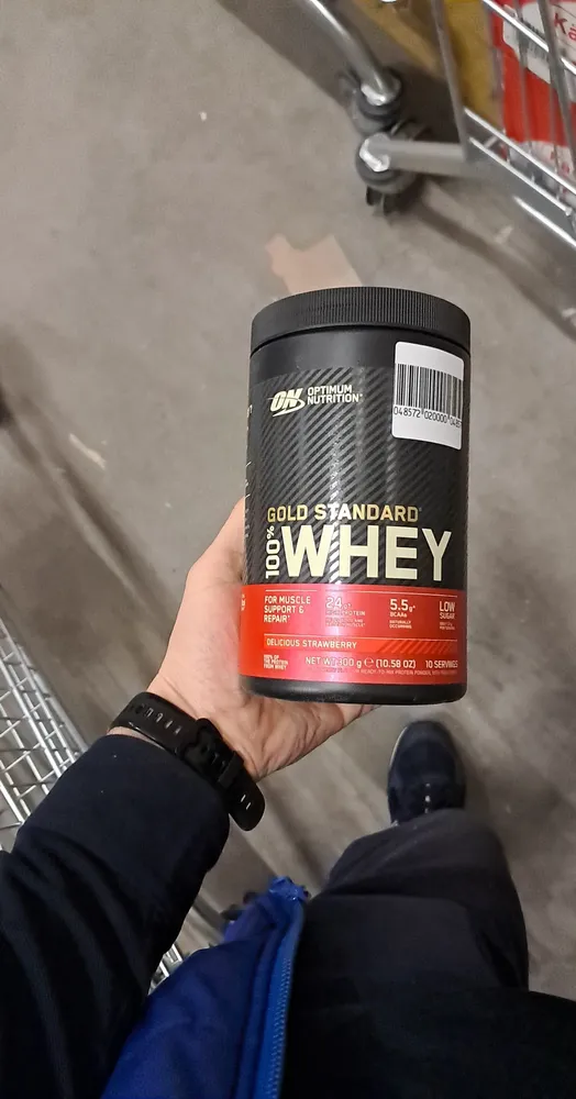 whey powder strawberry