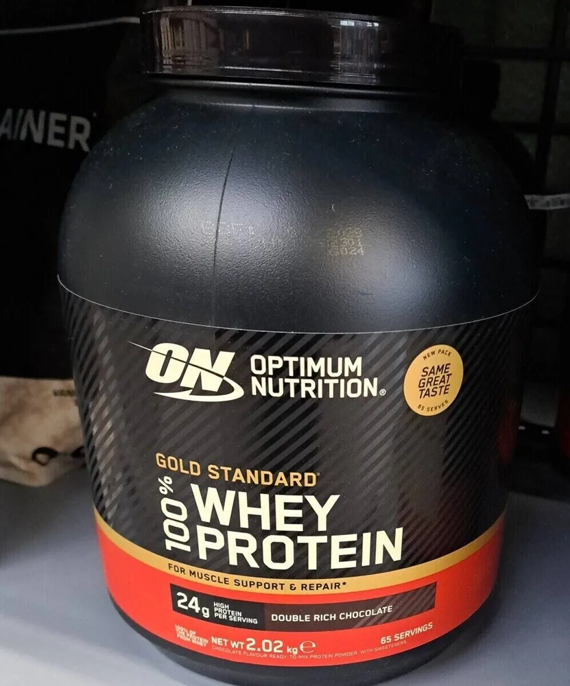 100% WHEY PROTEIN DOUBLE RICH CHOCOLATE