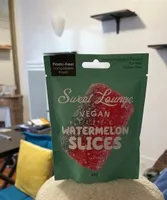 Vegan fizzi watermelon slices