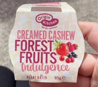 Creamed cashed forest fruits indulgence