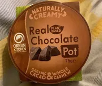 Real chocolate pot