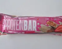 Protein bar - white chocolate and strawberry