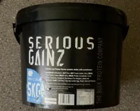 cookies and cream flavour protein shake with sweeteners