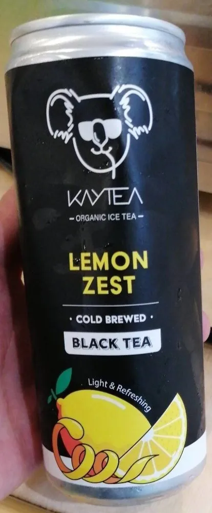 lemon zest black tea