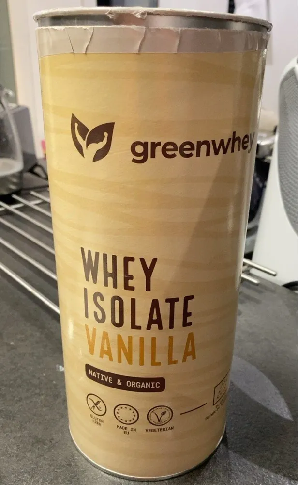 Whey Isolate Vanilla native & organic