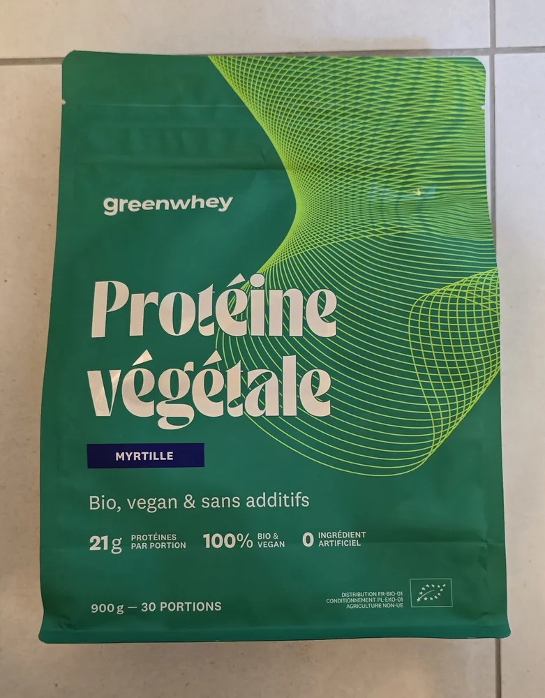 Protéine Végétale Myrtille