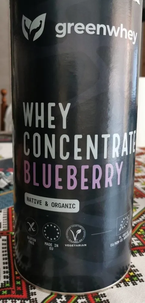 WHEY CONCENTRATE BLUEBERRY