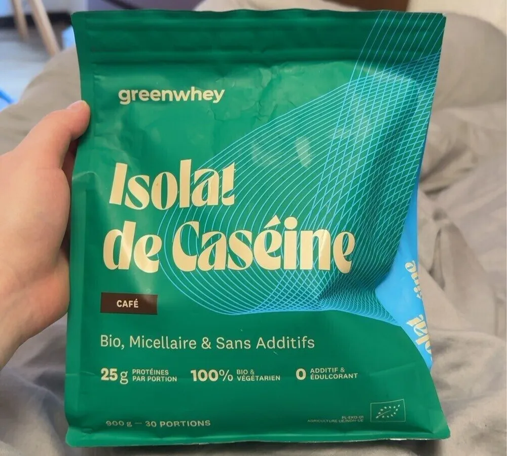 Isolat de caseine café