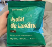 Isolat de caseine café