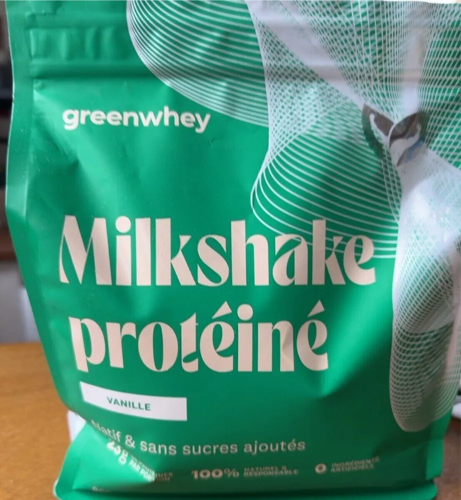 Milkshake protéiné vanille