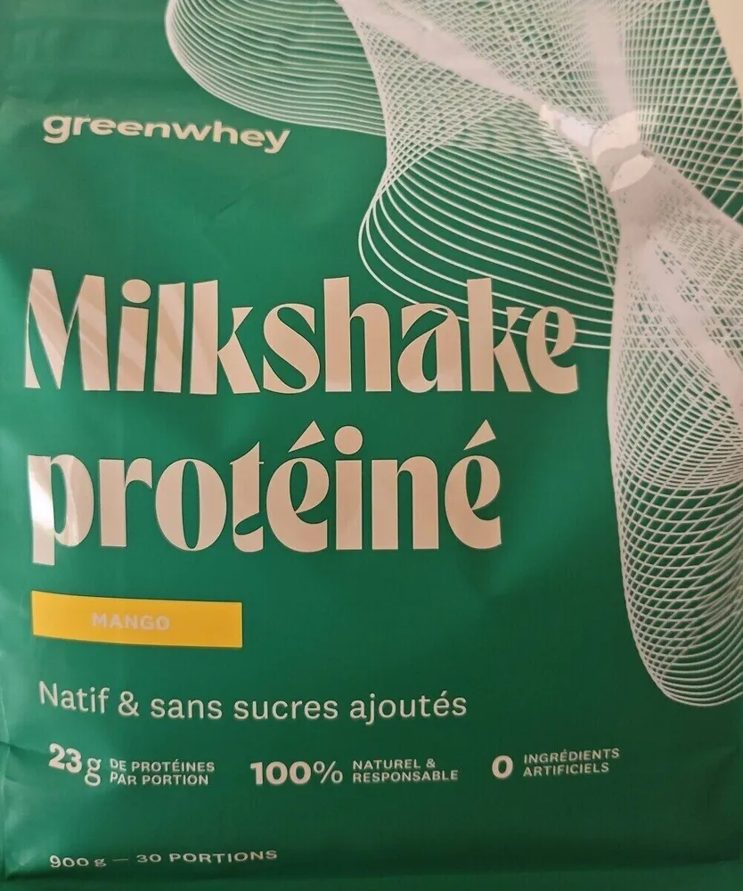 Milkshake protéiné Mango
