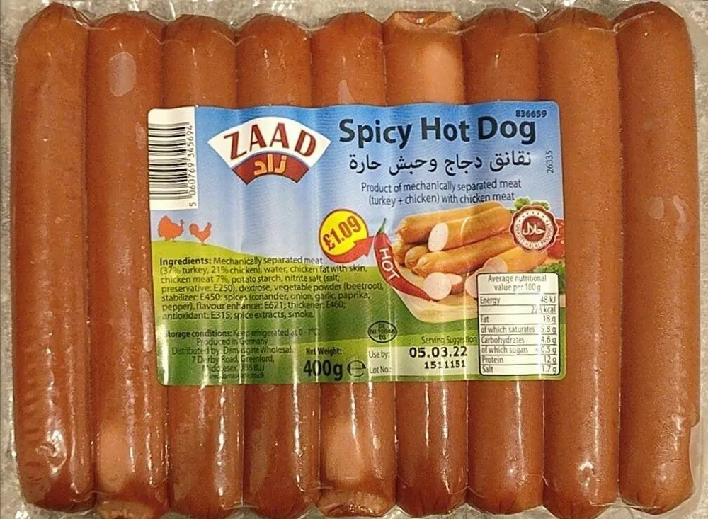 Spicy Hot Dog
