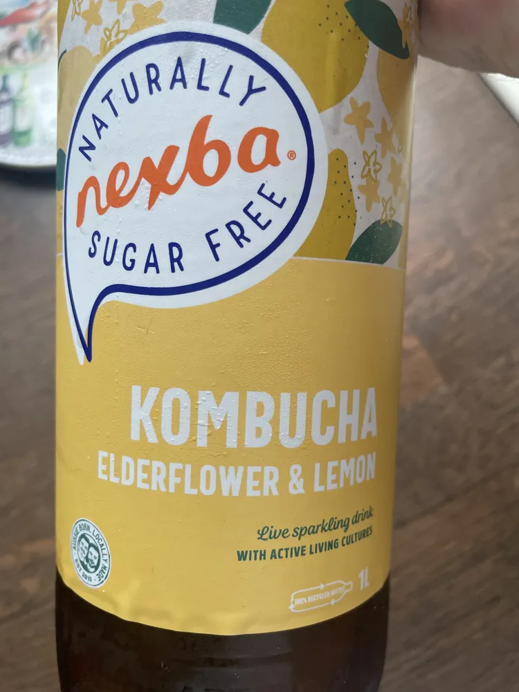 Kombucha Fleur de sureau & Citron