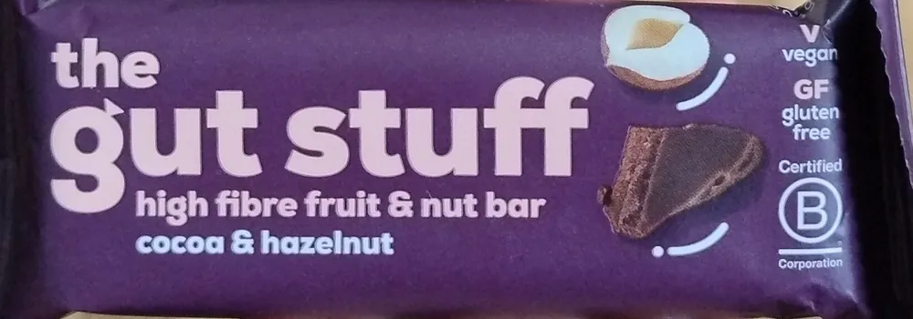 Cocoa & Hazelnut High Fibre Fruit & Nut Bar