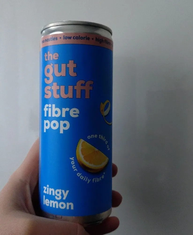 Zingy Lemon Fibre Pop