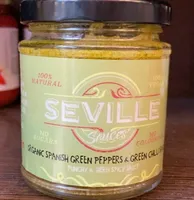 Organic spanisb green peppers & green chilli sauce