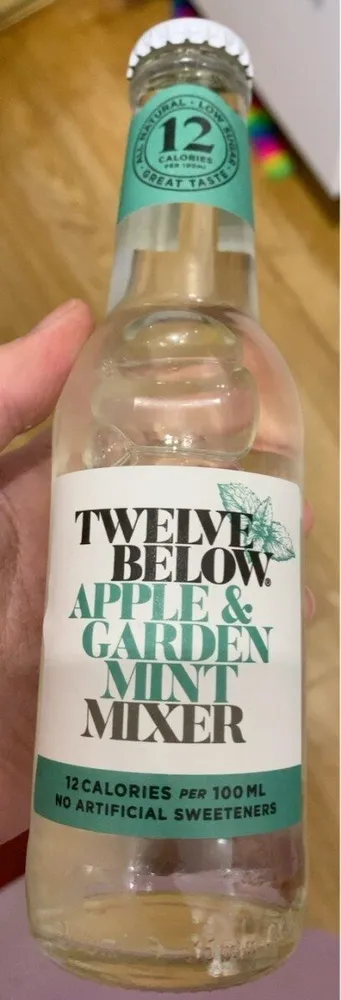 Apple and garden mint mixer