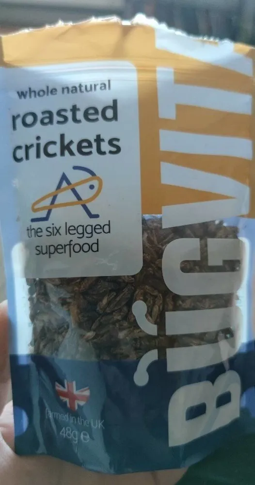 Toasted crickes