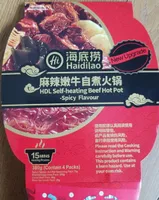 Hdl self-heating beef hot pot spicy flavour