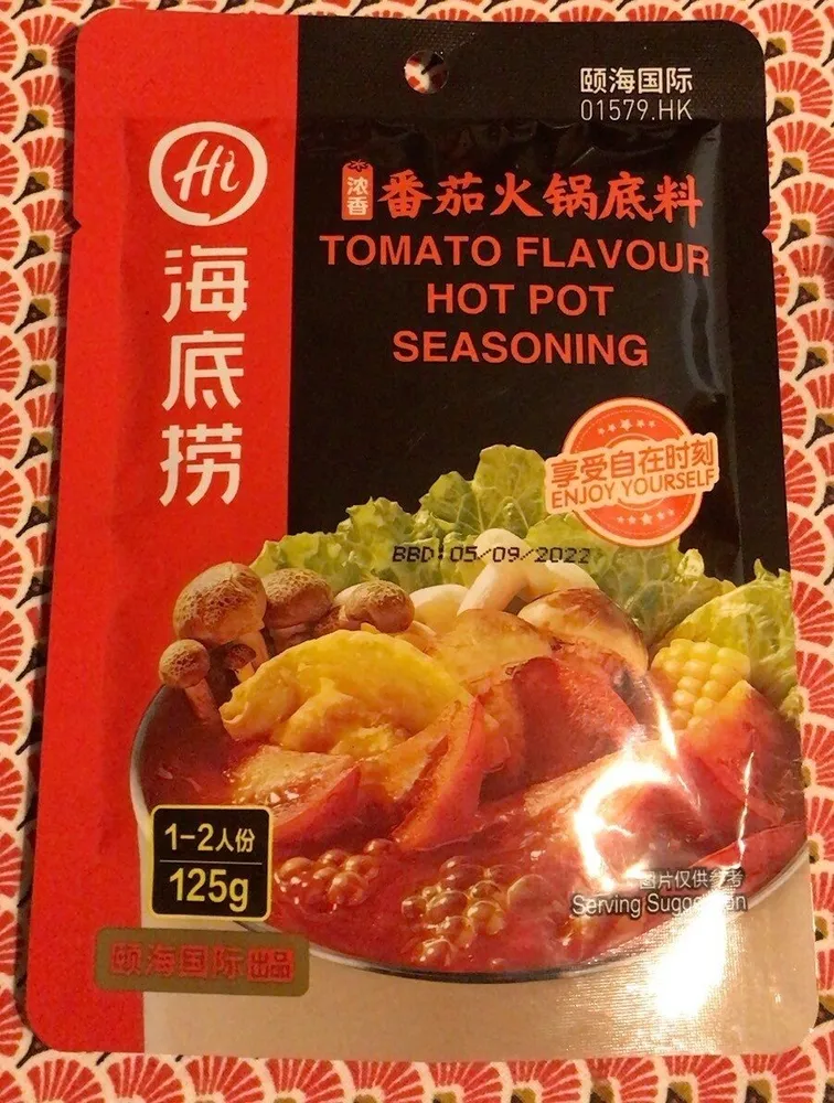 Tomato flavour hot pot seasoning