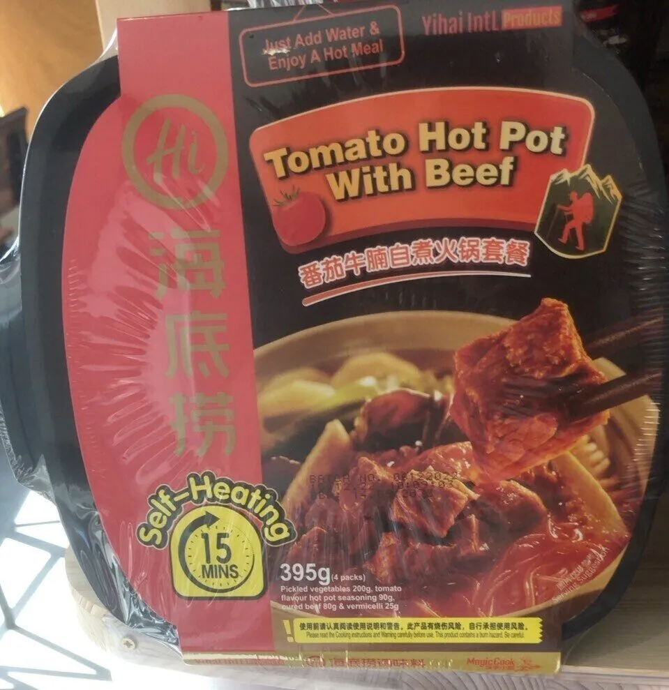 Tomato hot pot with beef