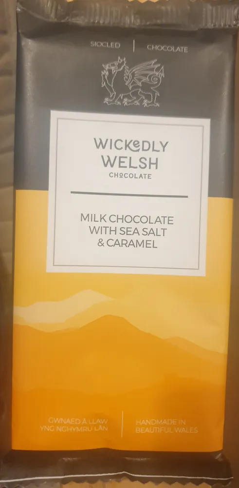 Milk Chocolate With Sea Salt & Caramel
