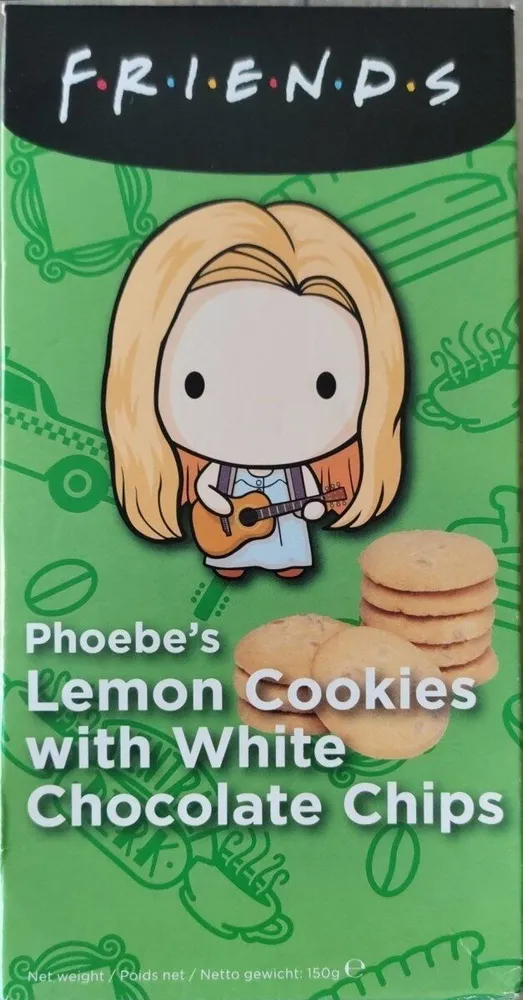 Phoebe's lemon cookies with white chocolate chips