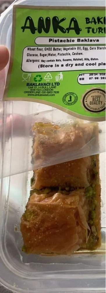 Pistachio Baklava