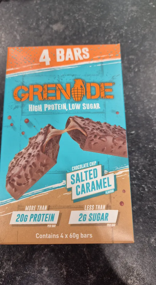 Salted Caramel Protein Bar