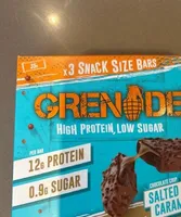 Chocolate chip salted caramel bar