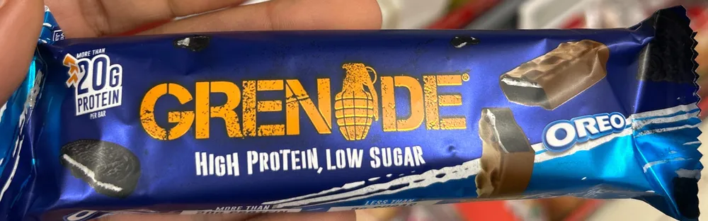 Barre proteine grenade Oreo