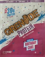 Grenade Protein Vanilla Birthday Cake Flavour