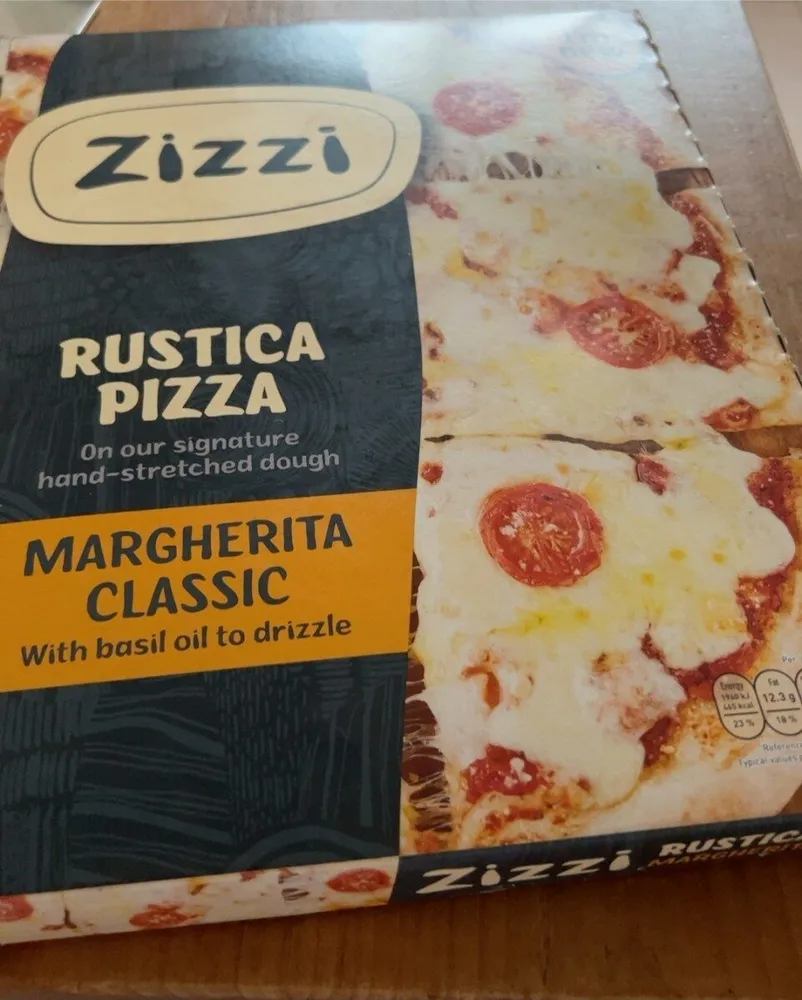 Zizzi Rustica Margherita Classic Pizza