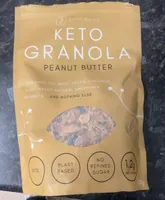 Keto Granola peanut butter