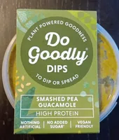 Smashed pea guacamole