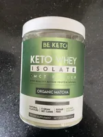 Keto Whey Isolate - Organic Matcha