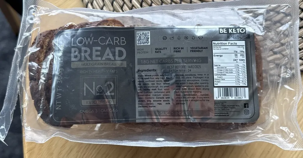 Pain multi-cereal Low-carb