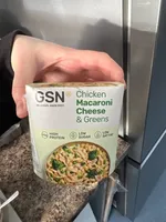 Chicken Macaroni Cheese & Greens