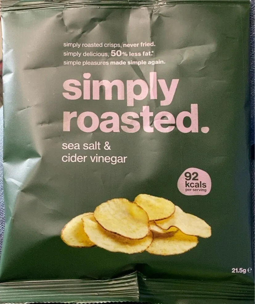 Simply roasted sea salt & cider vinegar