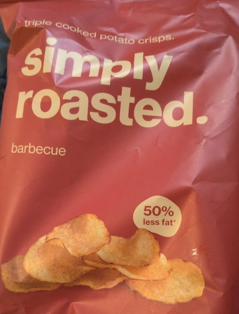 Barbecue Triple Cooked Potato Crisps