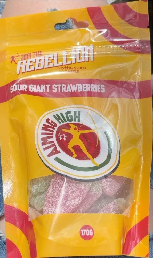 Sour Giant strawberries
